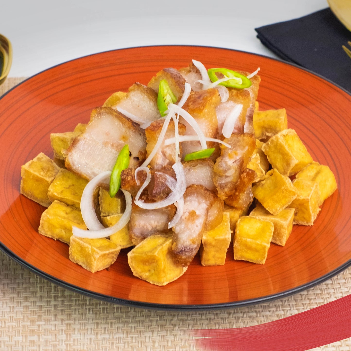 Tokwa't Lechon Kawali (Up to 4)