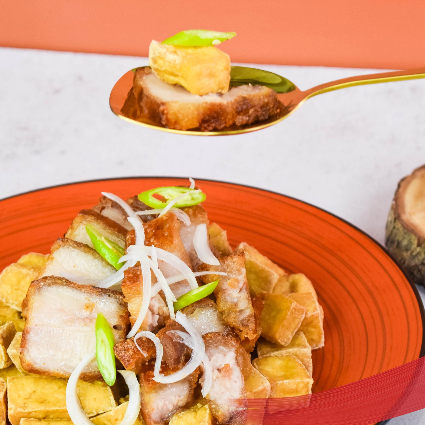 Tokwa't Lechon Kawali (Up to 4)