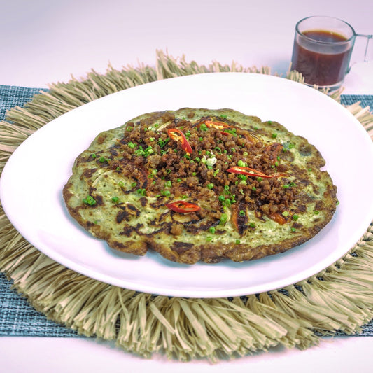 Tortang Talong with Ground Pork Extra