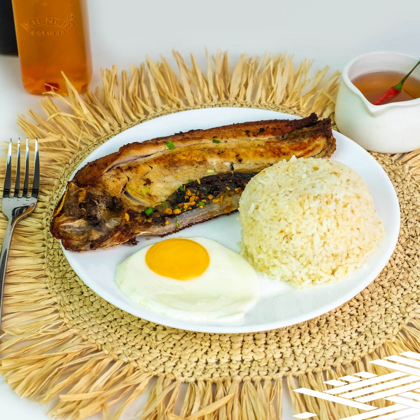 Boneless Bangus w/ Fried Rice & Egg