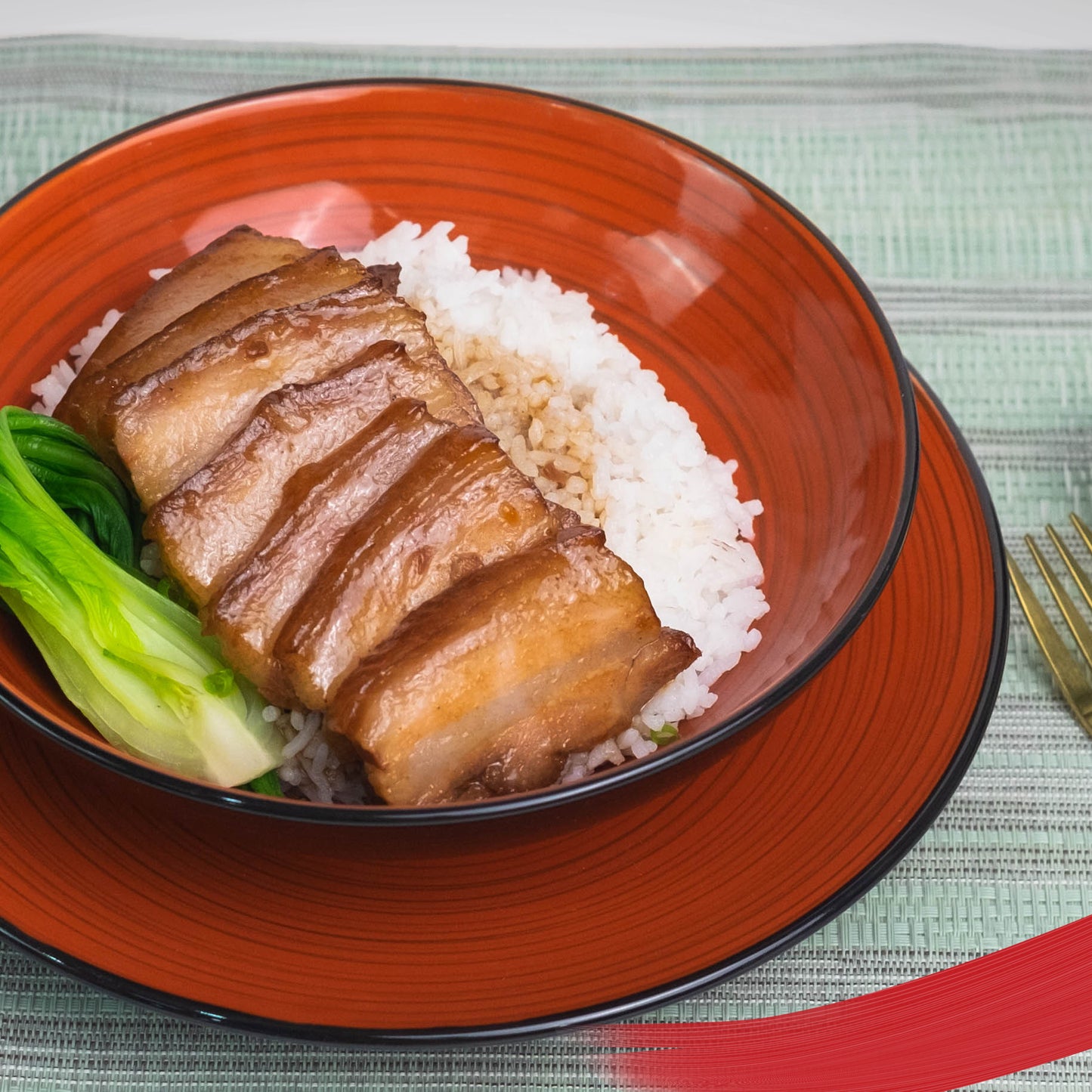 Pork Belly Asado w/ Rice