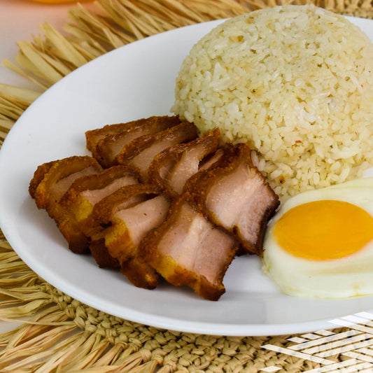 LEKASI Lechon Kawali w/ Fried Rice