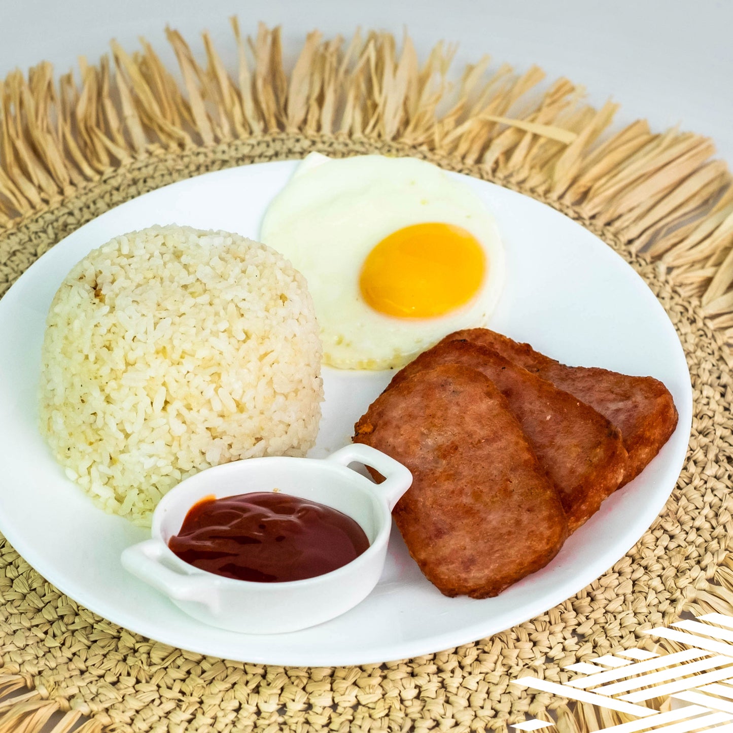 Triple Spam with Rice & Egg