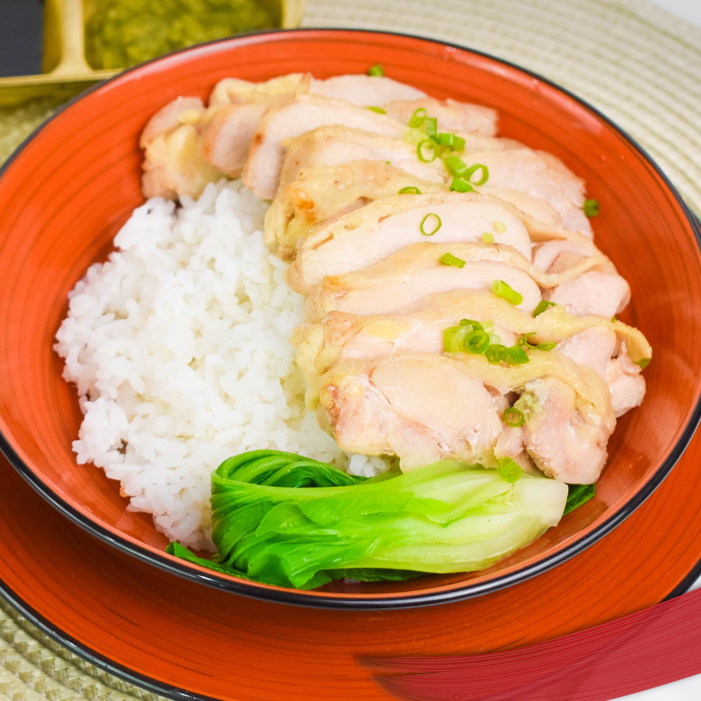 Hainanese Boneless Chicken Rice